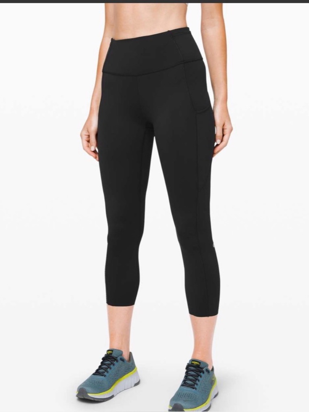 Lululemon Fast and Free High-Rise Crop II 23" *Non-Reflective.